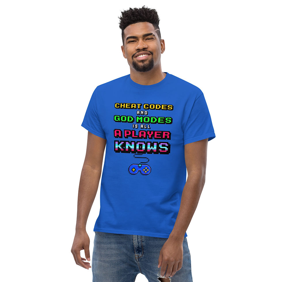 Thumbnail: Cheat Codes God Modes Tee