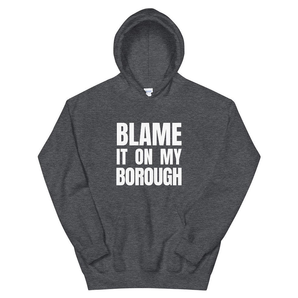 Thumbnail: Blame It On My Borough Queens 917 Hoodie