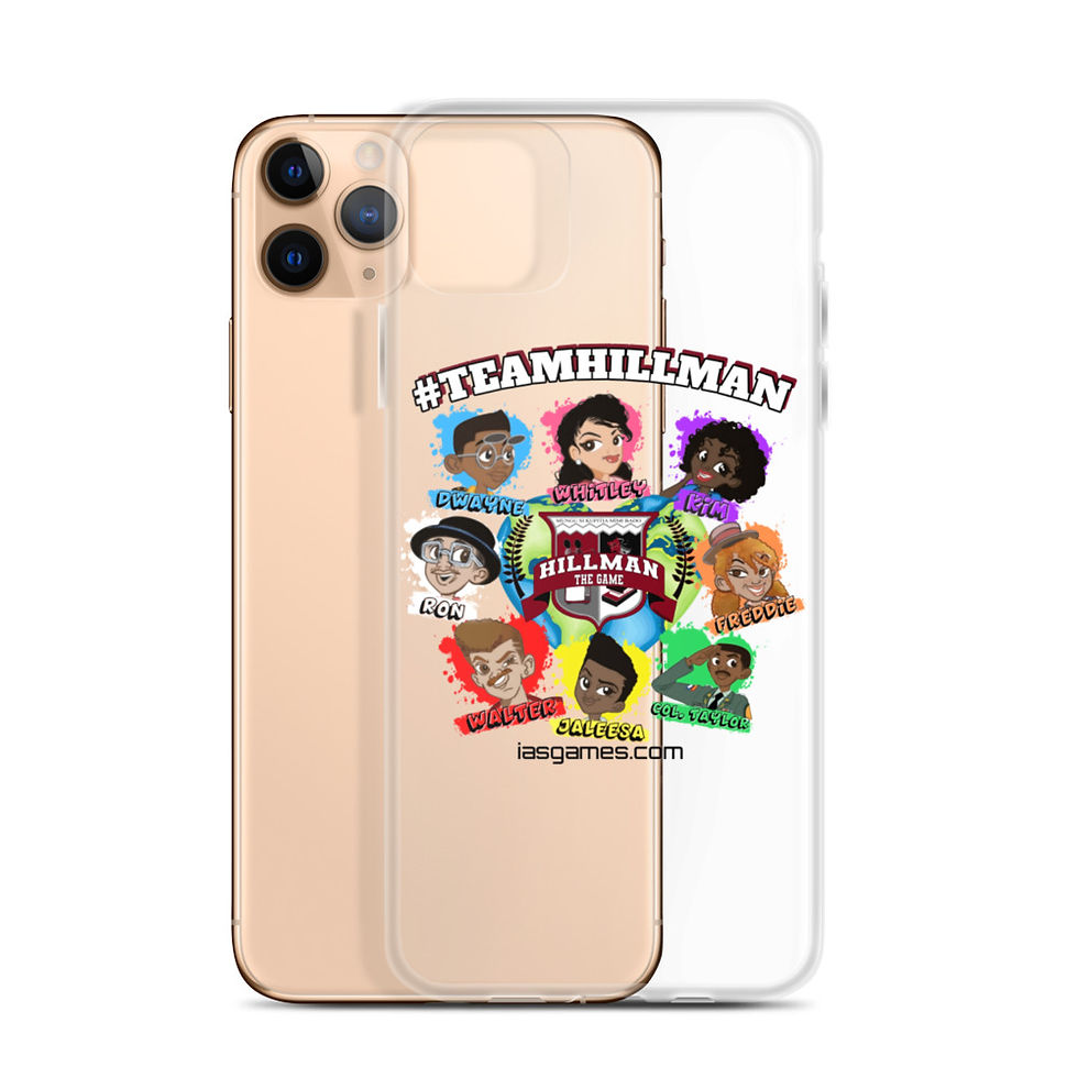 Thumbnail: #TeamHillman HILLMAN THE GAME Character iPhone Case