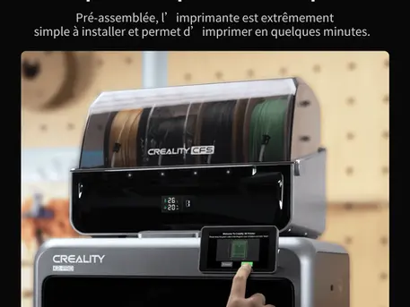 Creality K2 Pro Combo Imprimante 3D : l’outil de fabrication avancée qui redéfinit les standards de l’impression 3D professionnelle.