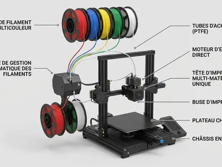 Imprimante 3D Multi Couleur : Guide Complet pour Bien Choisir