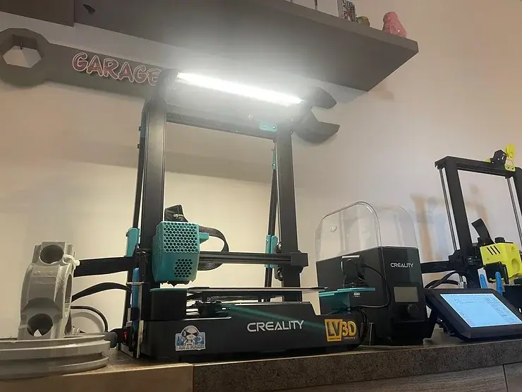 Personnaliser Votre Imprimante 3D Creality SE avec une Barre de LED.