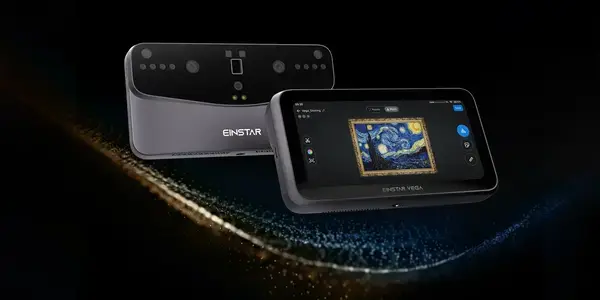 EinStar Vega : Un Scanner 3D Portable Puissant et Polyvalent.