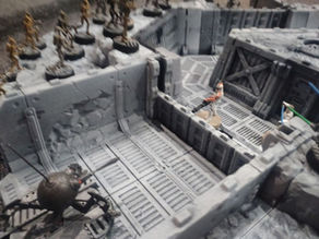 Décor Complet Trench Crusade ou Warhammer 40k : Plongez au Cœur de l'Univers Sombre de l'Imperium.