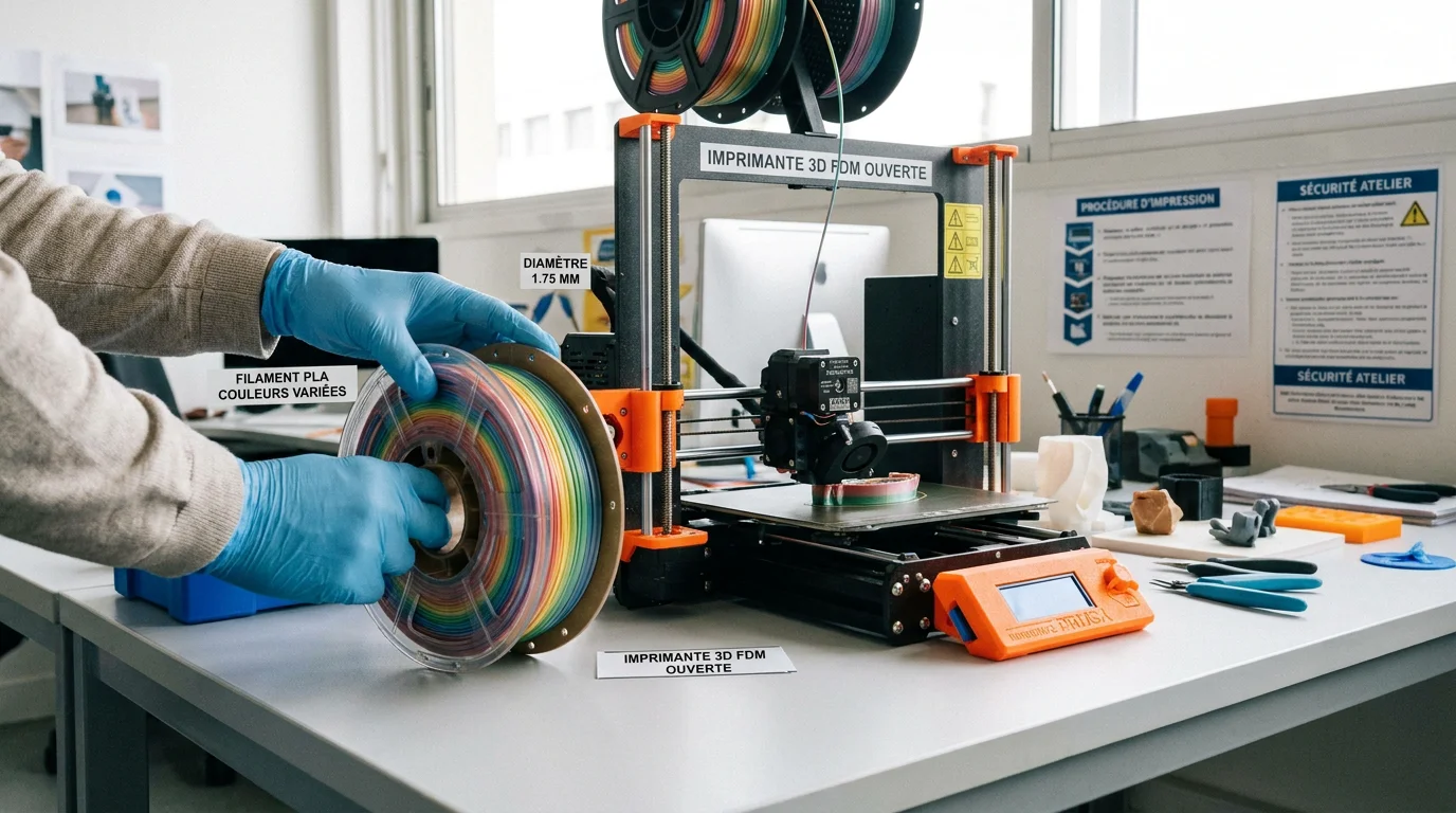 Comment changer le filament d'une imprimante 3D : guide étape par étape