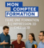 Formation impression 3D CPF imprimante offerte