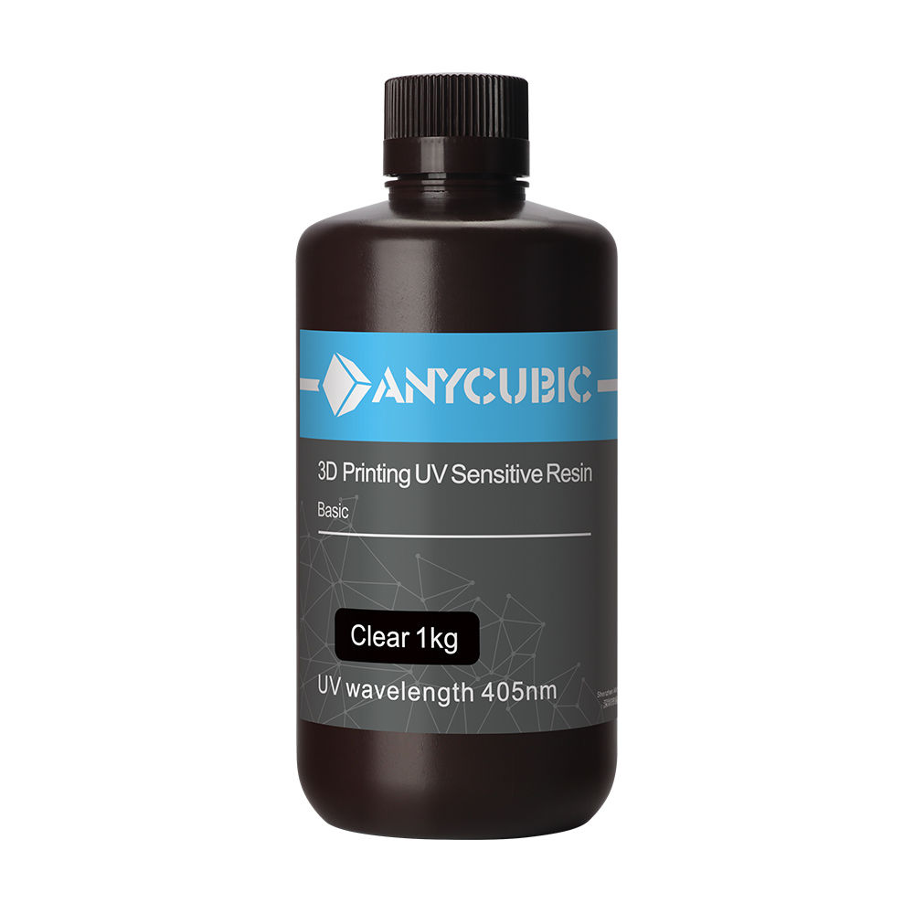 ANYCUBIC - RÉSINE UV NORMALE TRANSPARENTE 1KG