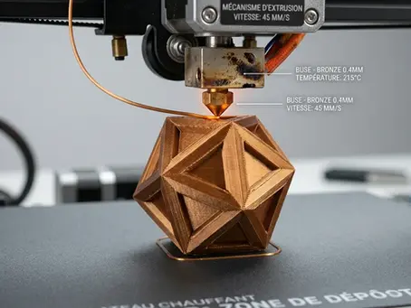 Filament métal bronze : le guide complet pour bien imprimer