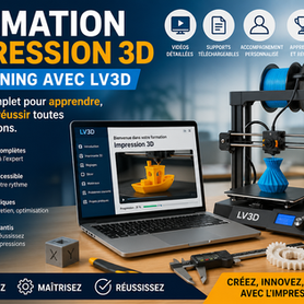 FORMATION À L’IMPRESSION 3D OPCO AVEC LV3D : LE GUIDE COMPLET POUR FINANCER, STRUCTURER ET RÉUSSIR VOTRE MONTÉE EN COMPÉTENCES AVEC LE CPF ET QUALIOPI.
