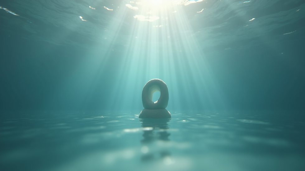 Vue en plongée d'une pièce imprimée en PETG Gsun3D avec une finition lisse et brillante
