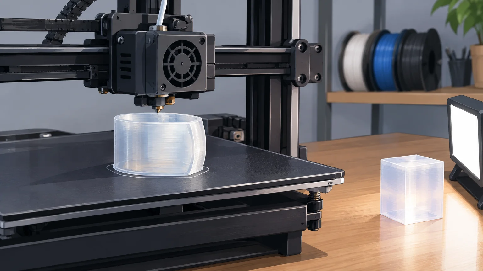 Filament 3D transparent : choix, réglages et usages