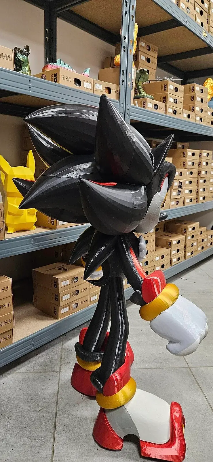 SONIC 3 - LE FILM : NOUS AVONS IMPRIMÉ SONIC EN TAILLE RÉELLE AVEC UNE IMPRIMANTE 3D !