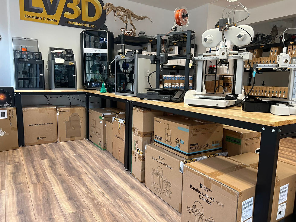 Pourquoi ouvrir un LV3D à Lyon : une stratégie gagnante au cœur de la fabrication de demain et acheter une imprimante 3D à LYON.