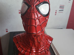 Un Buste de Spider-Man Magnifique Réalisé par Bertrand David avec son imprimante 3D !