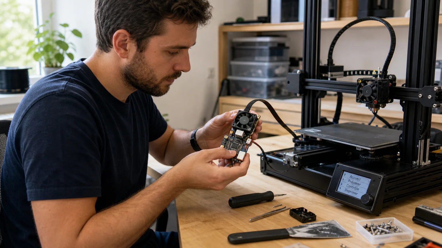 Carte adaptatrice du ventilateur Snapmaker U1 : guide pratique