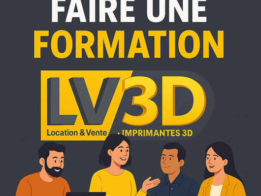 formation impression 3D et modélisation 3D avec le compte CPF