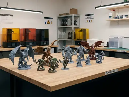 Impression 3D de figurines et miniatures : le guide complet