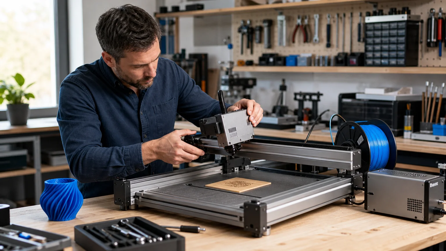 Snapmaker 2.0 : l’imprimante 3D modulaire 3-en-1 polyvalente