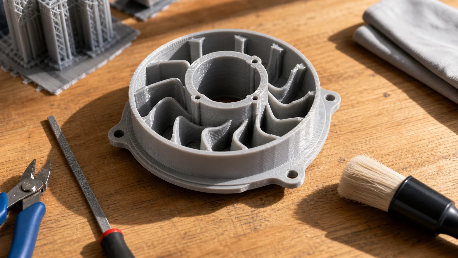 Comment lisser un objet imprimé en 3D avec une belle finition