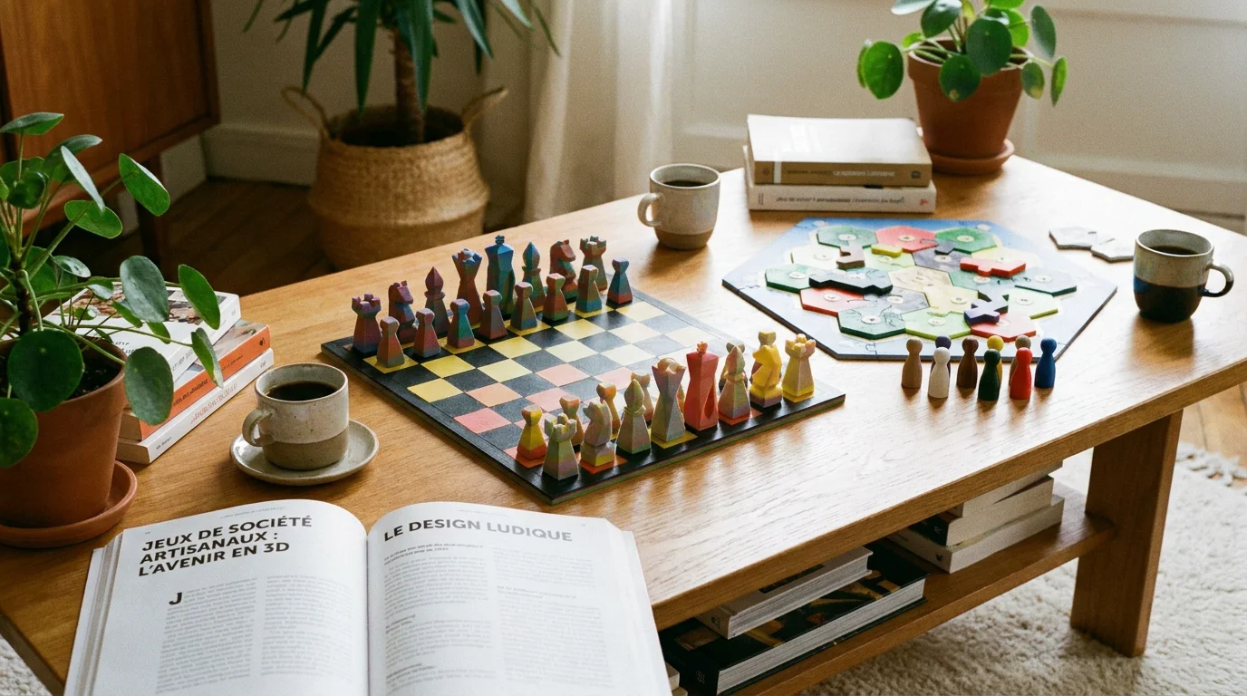 Jeux de société imprimés en 3D : le guide complet pour créer