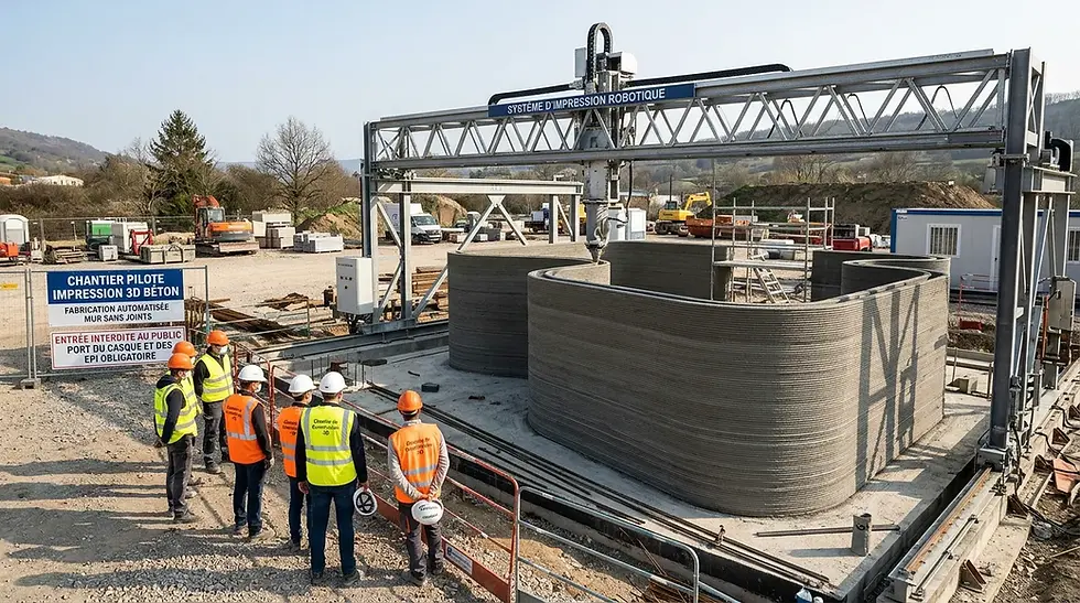 Imprimante 3D de construction : guide complet en 2026