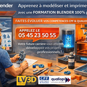 Faire une formation à la modélisation 3D