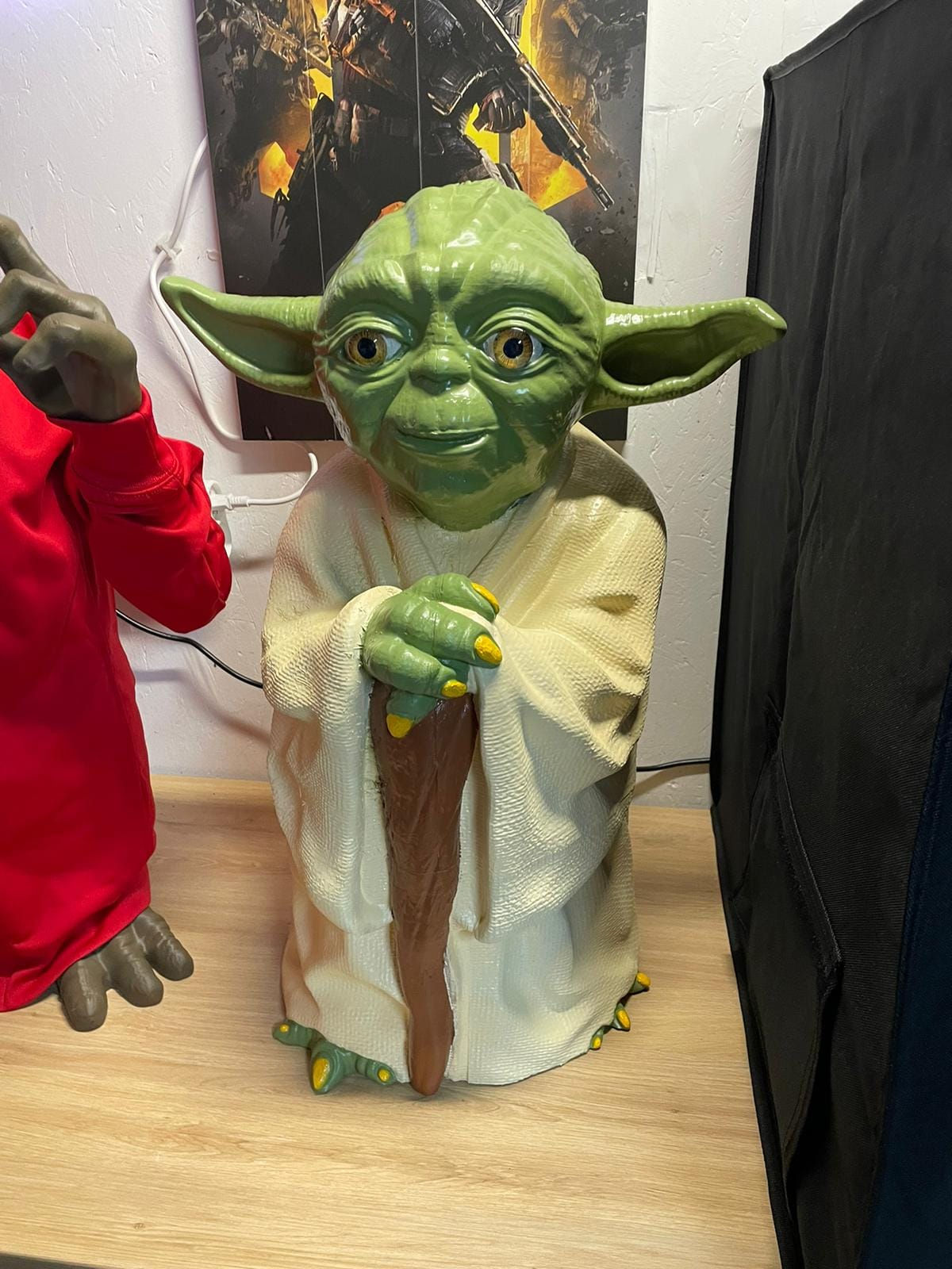 Maître Yoda en taille réelle impression 3D (Stars Wars)