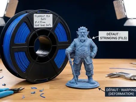 Filament 3D qui imprime mal : diagnostic et solutions efficaces