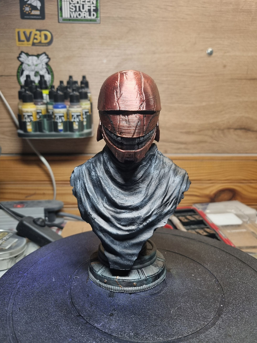 Figurine Star Wars The Acolyte – 20 cm – Impression 3D et Peinture à la Main