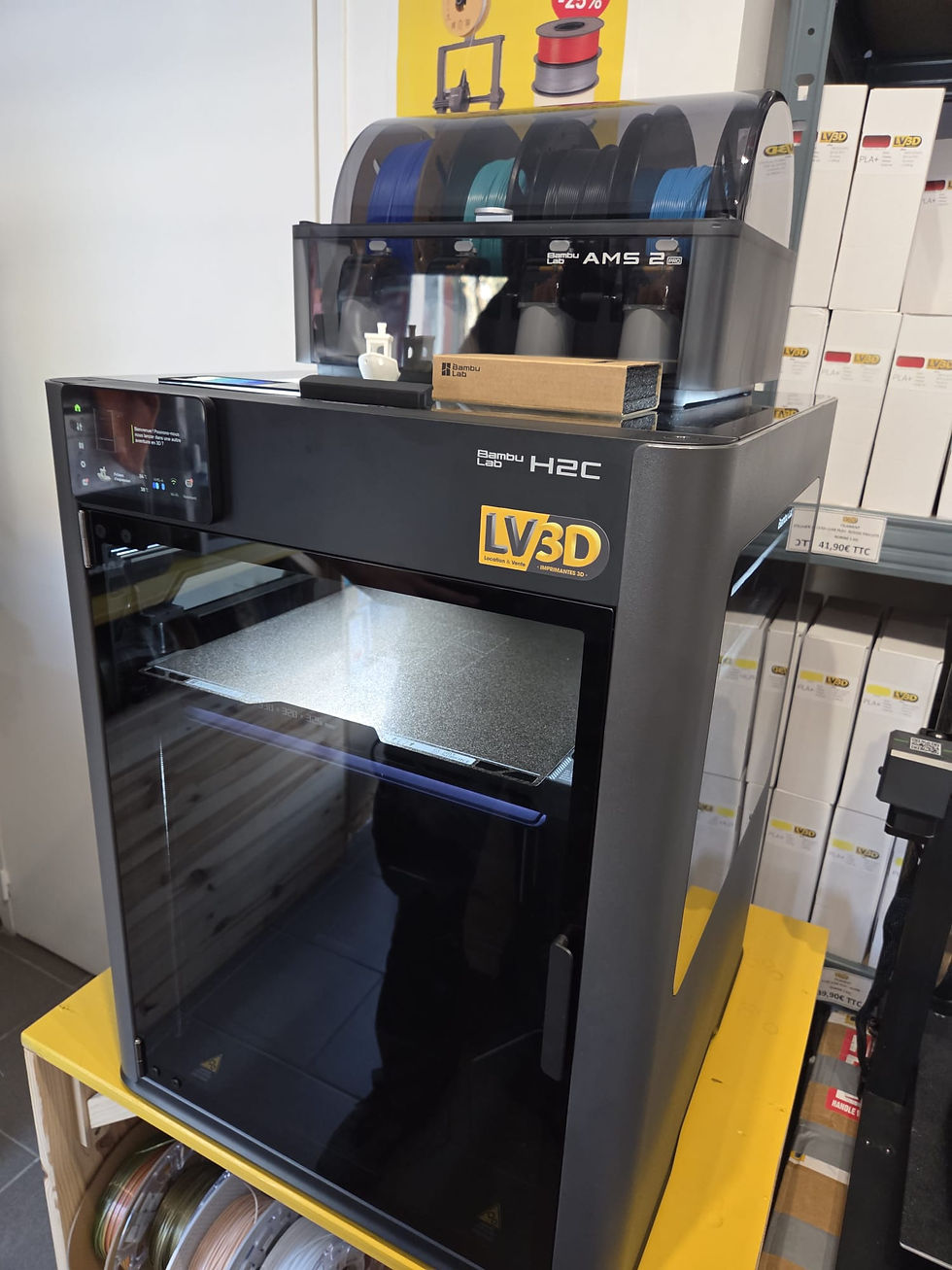 Pourquoi avoir une imprimante 3D bambulab H2C c'est écologique ?