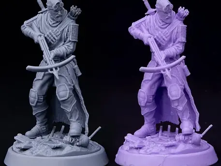 Impression 3D Résine : Une résine qui change de couleur !