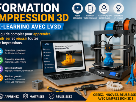 Formation à l’impression 3D avec le CPF et les OPCO avec le CPF et les OPCO