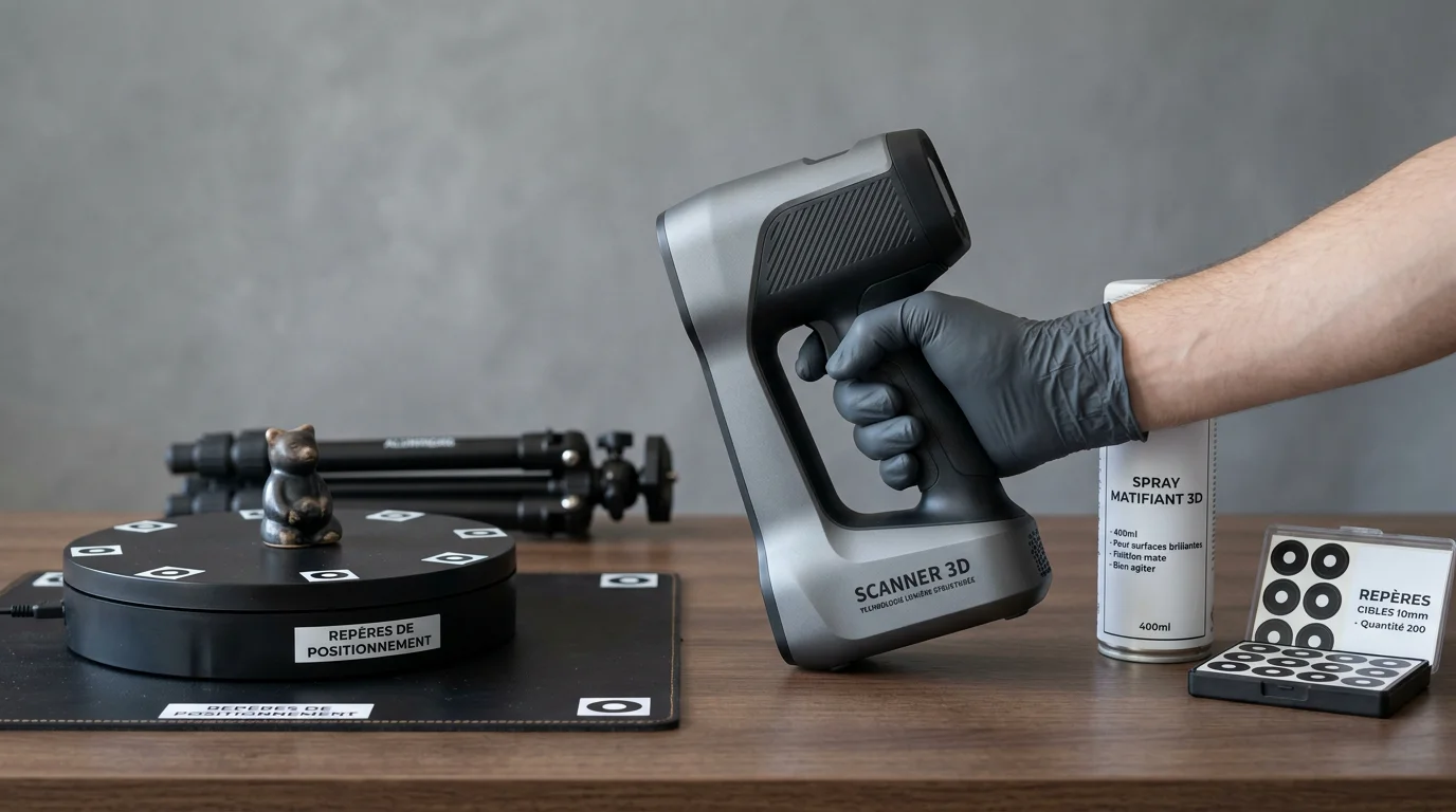 Accessoires pour scanner 3D Shining 3D : le guide 2026