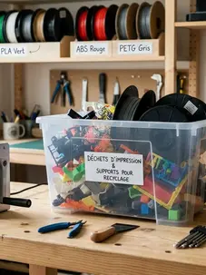 Recyclage du filament 3D : méthodes et solutions en 2026