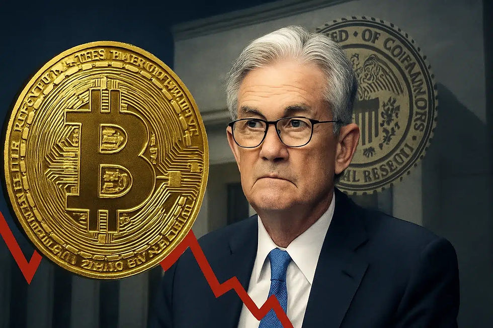 Bitcoin’s $112,000 Dip: Powell’s Speech Looms as Crypto Braces for Volatility