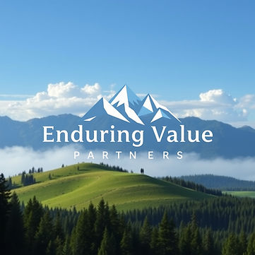 I want a landscape image that looks like the Enduring Value Partners corporate logo with t