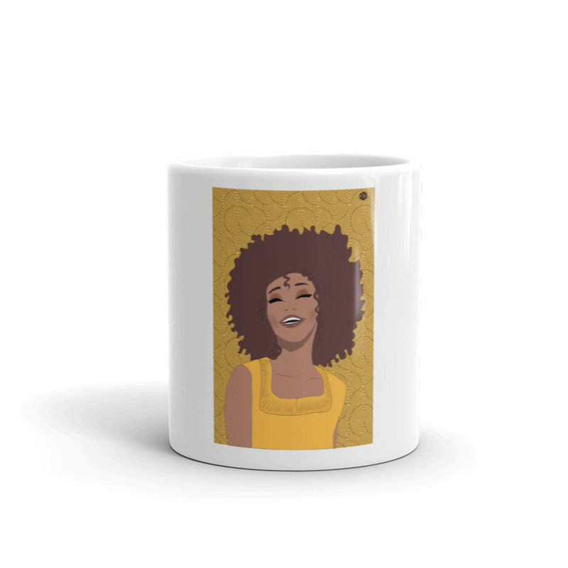 Miniatura: Taza cerámica EV Toplove amarilla