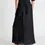 Miniatura: Falda larga recta negra