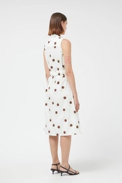 Miniatura: Vestido midi floral Green Sun