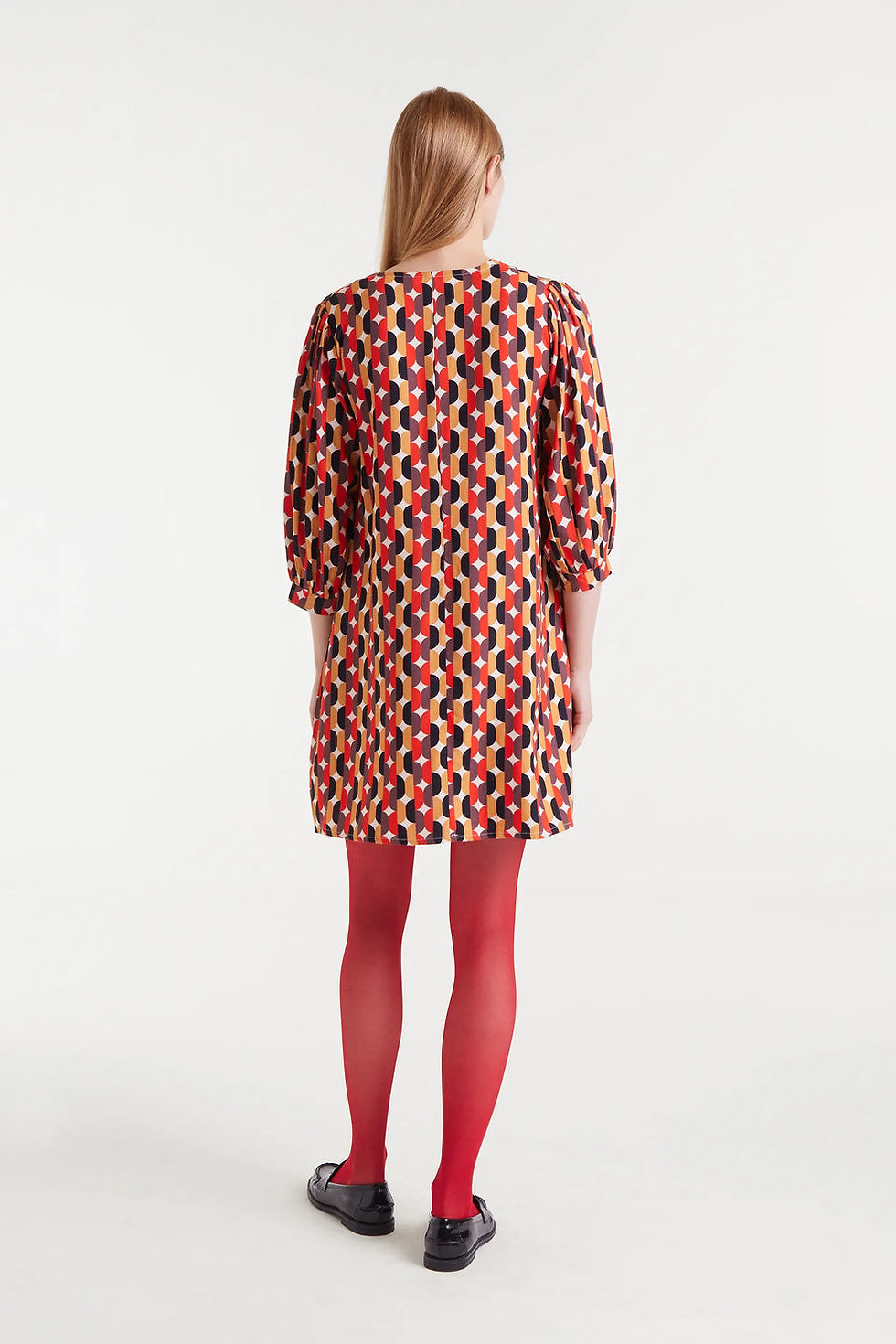 Miniatura: Vestido corto con estampado Link