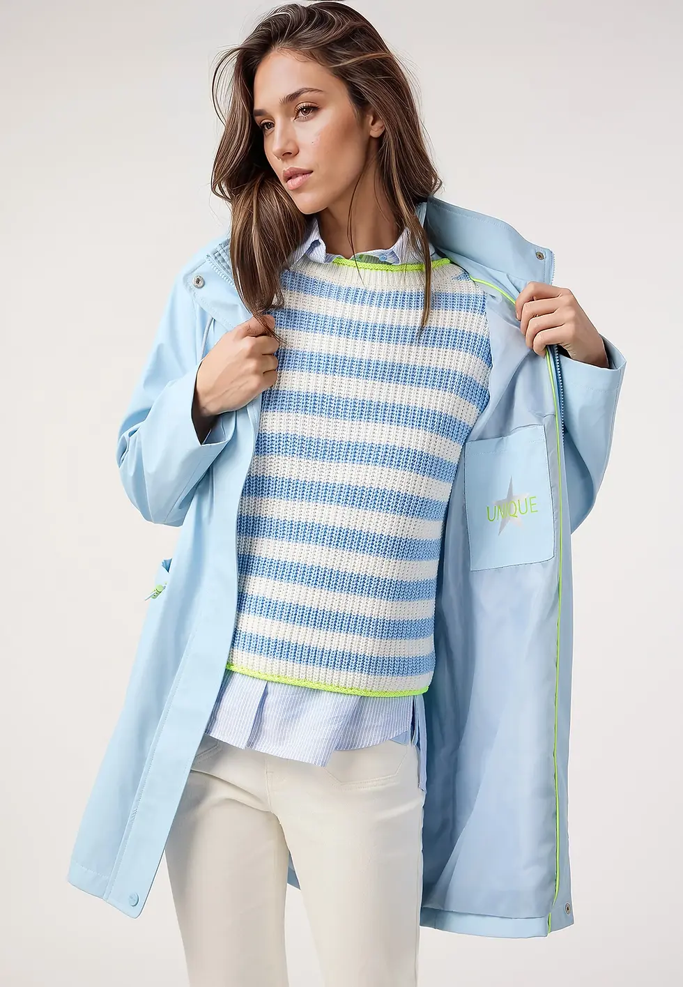 Miniatura: Parka Odile azul