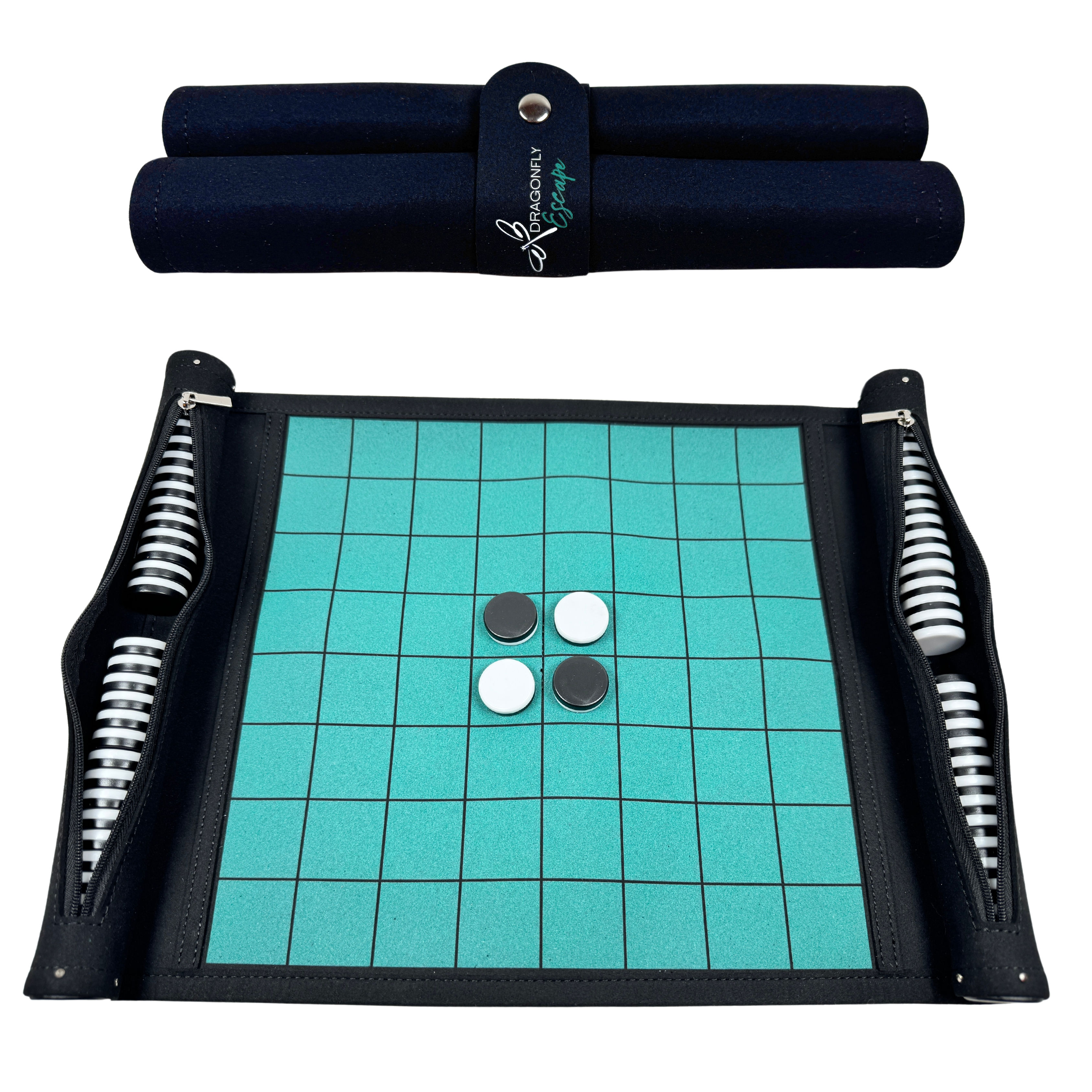 Roll-Up Travel Reversi Game | Family Board Game
