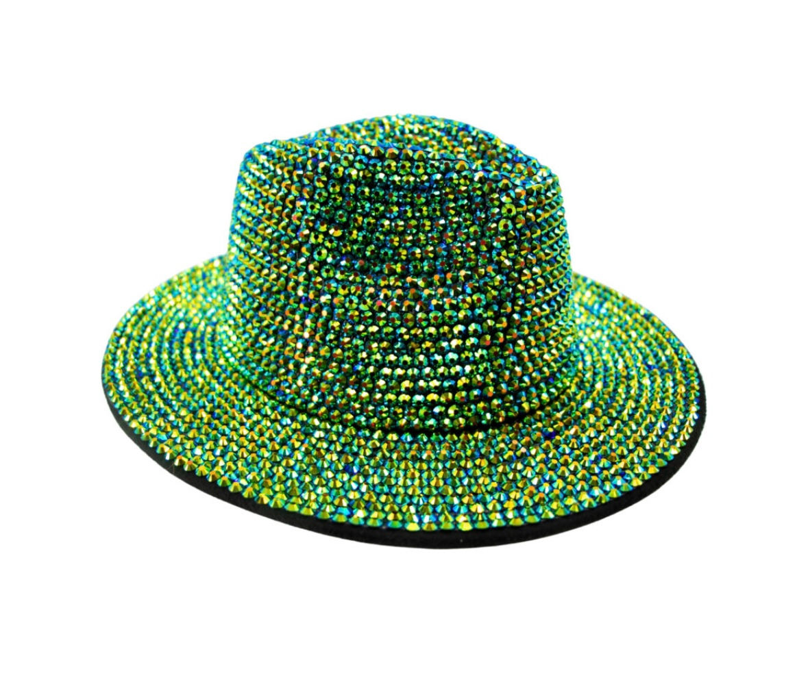 Rhinestone Fedora 