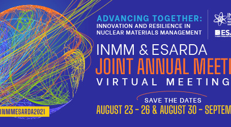 INMM/ESARDA 2021 Joint Annual Meetingで発表しました