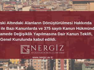 Kentsel Dönüşüm Yasası