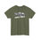 Thumbnail: Product: Muscle Power Mustang Unisex tshirt military green front static