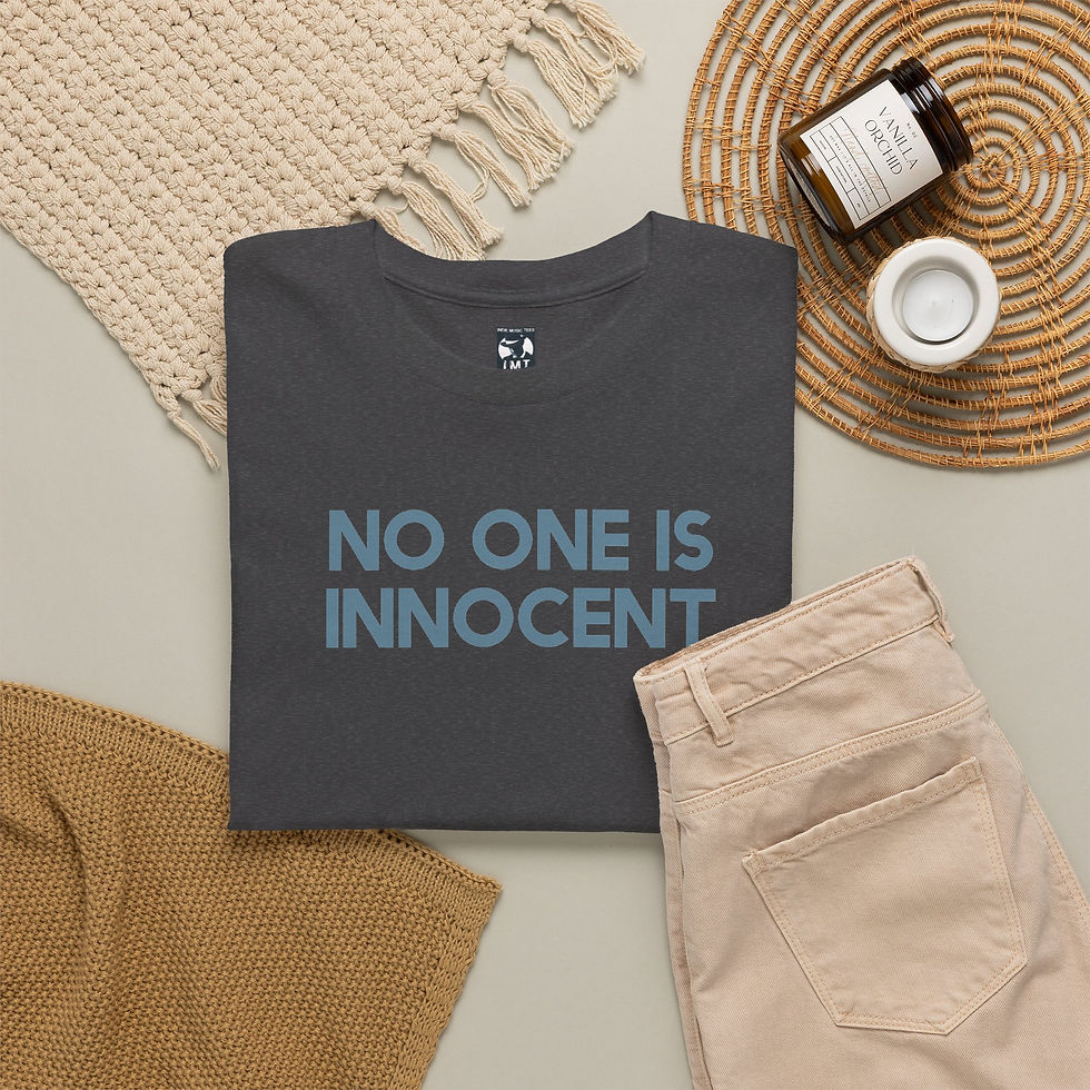 Thumbnail: No One Is Innocent Tee — Graphic Statement T‑Shirt