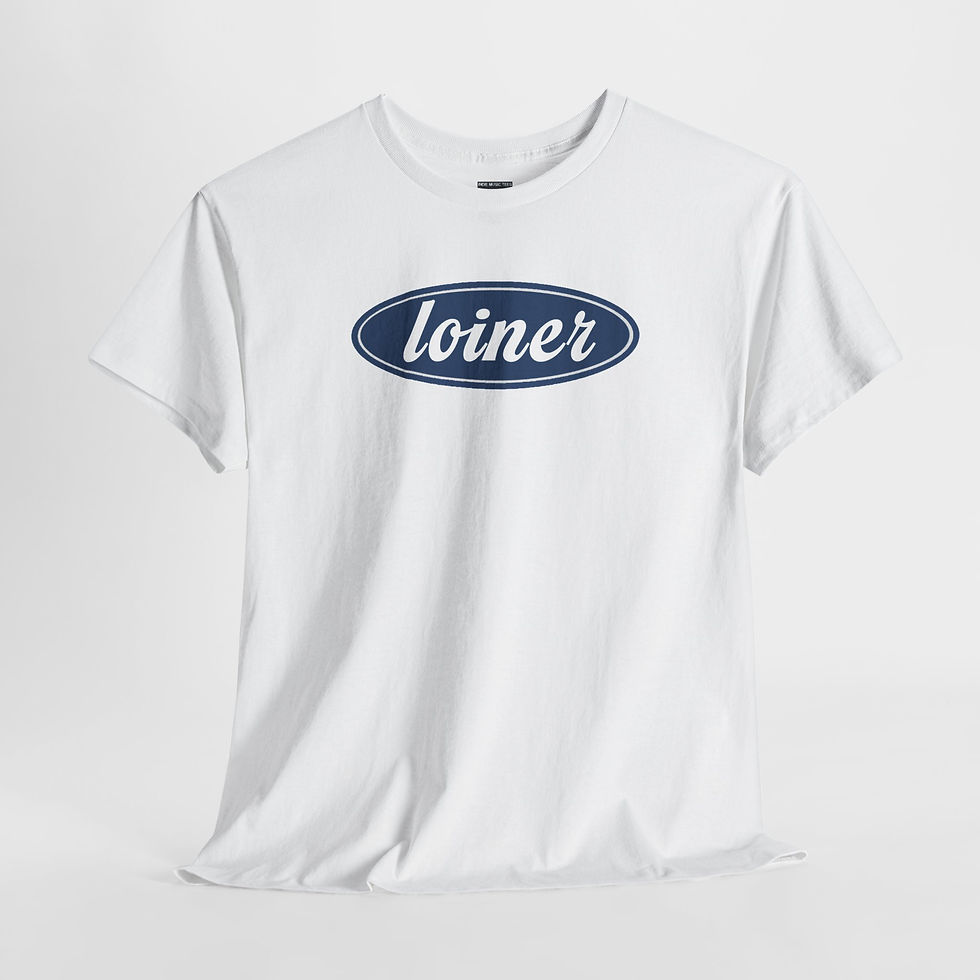 Thumbnail: loiner leeds tshirt front