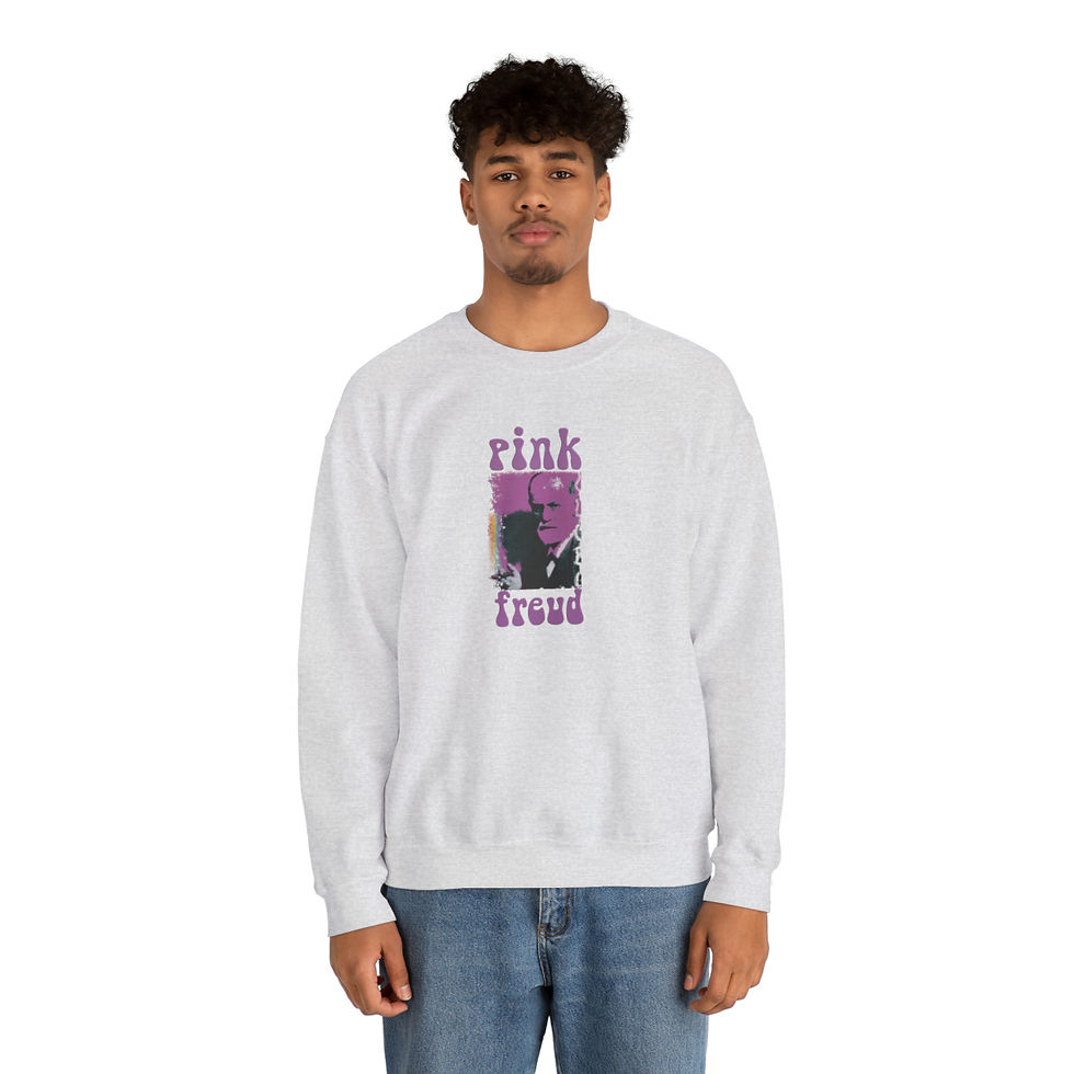 Thumbnail: Man wearing white sweatshirt with 