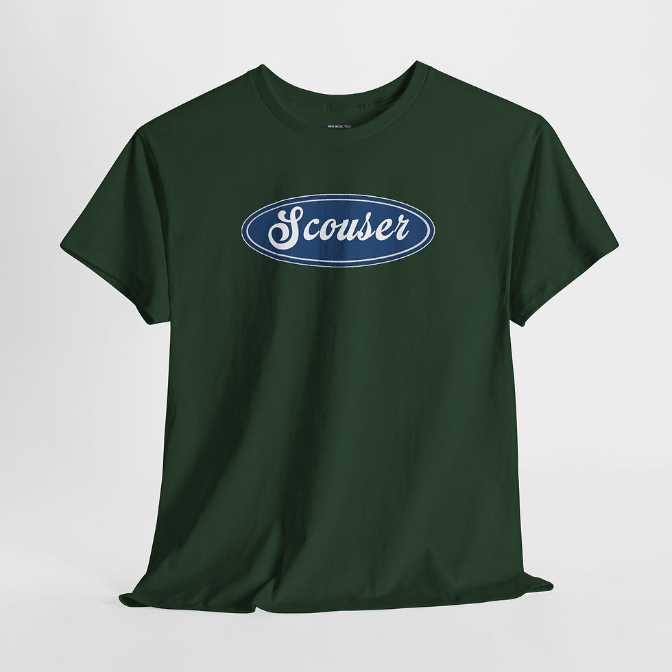 Thumbnail: Scouser green tshirt front